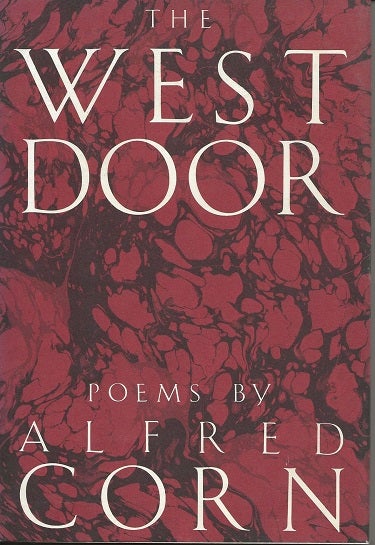 Item #1183 THE WEST DOOR. Alfred Corn.