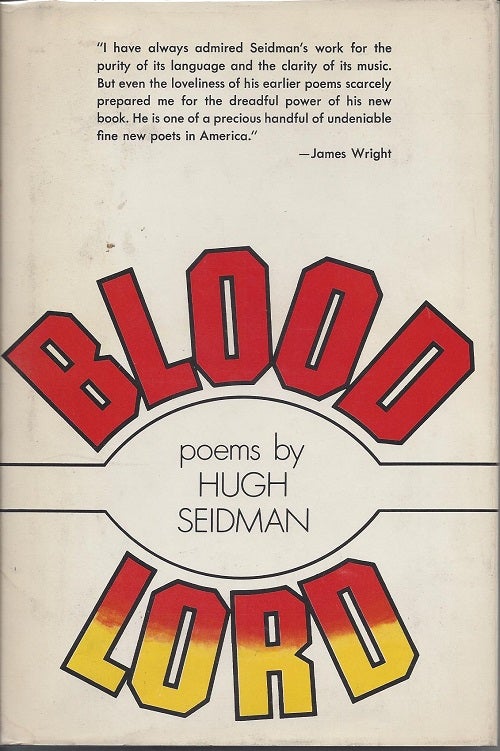 Item #6313 BLOOD LORD. Hugh Seidman.