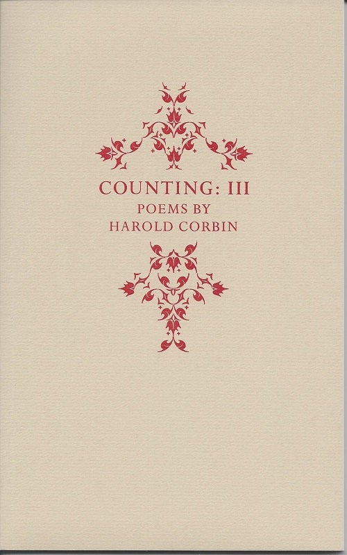 Item #6371 COUNTING: III. Harold Corbin.