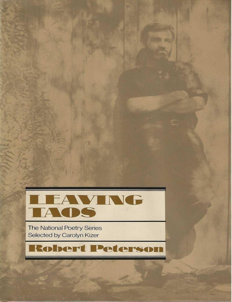 Item #7049 LEAVING TAOS. Robert Peterson.