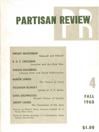 PARTISAN REVIEW. Donald Hall, and, James Dickey.