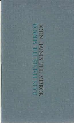 Item #7145 THE MIRROR. John Haines